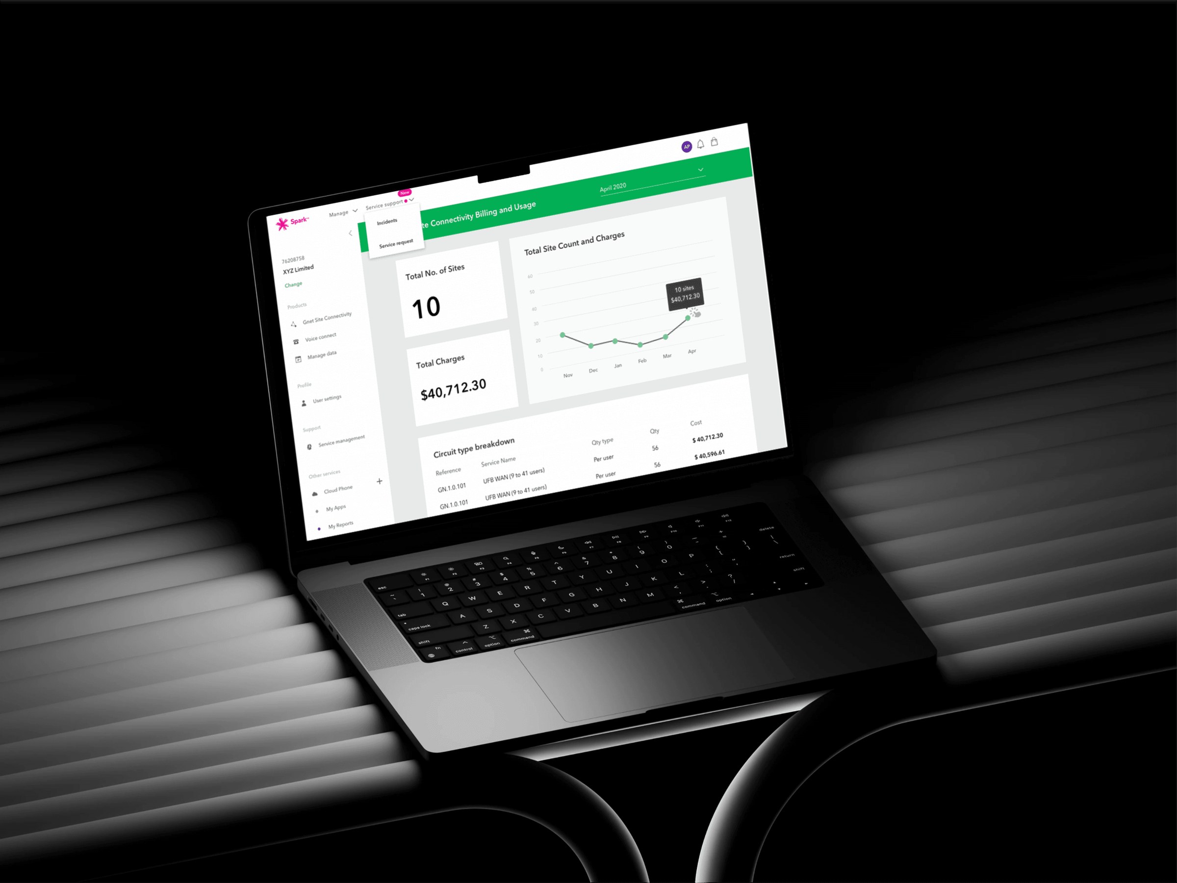 Spark Portal analytics